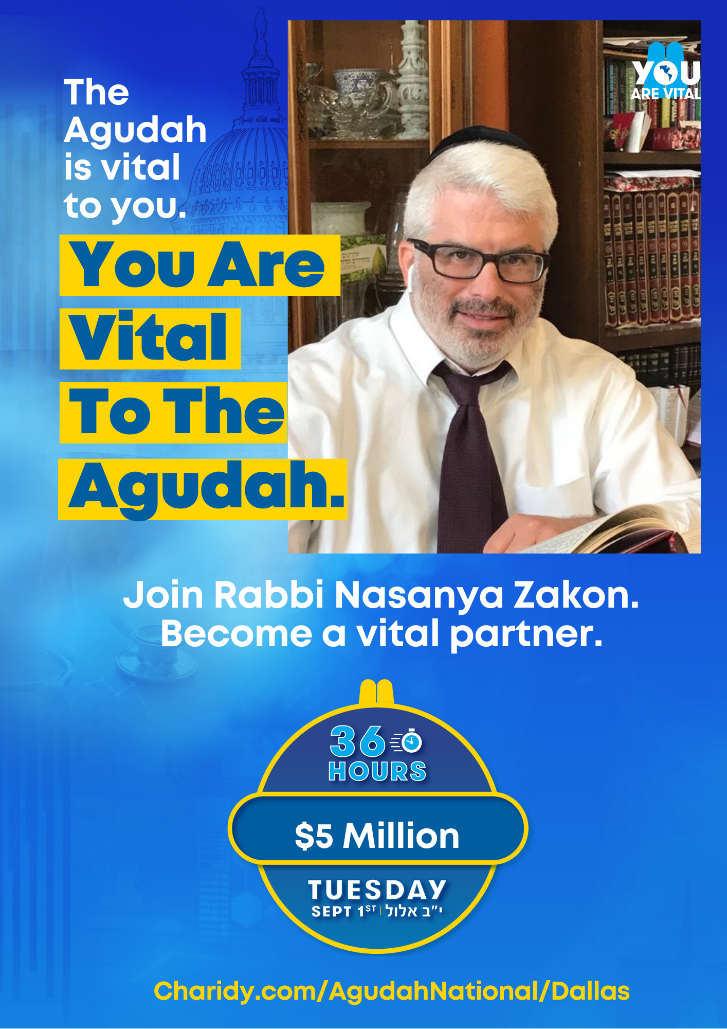 You Are Vital to the Agudah 5